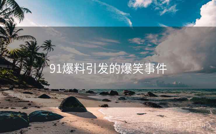 91爆料引发的爆笑事件