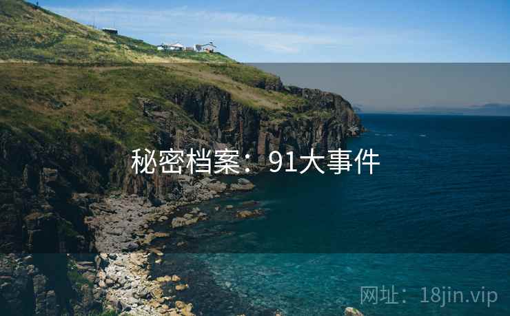 秘密档案：91大事件